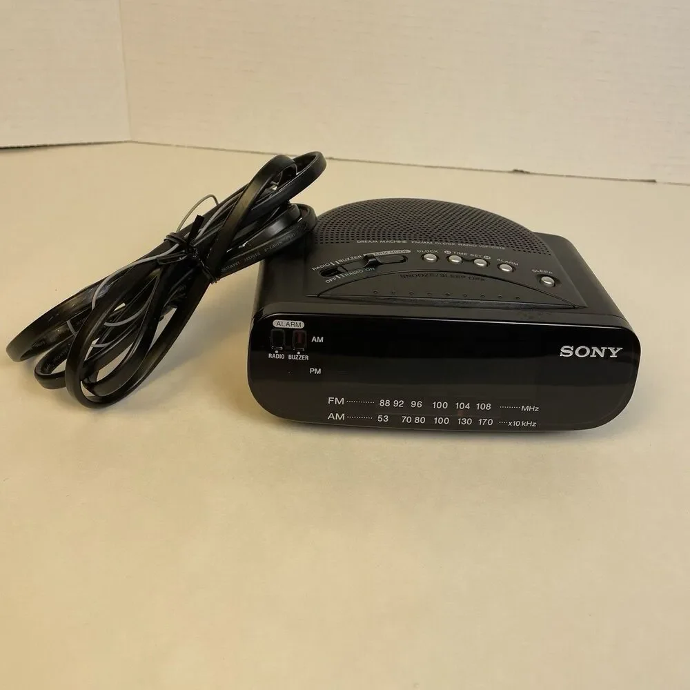 SONY Dream Machine ICF-C212 FM/AM Alarm Clock Radio Tested